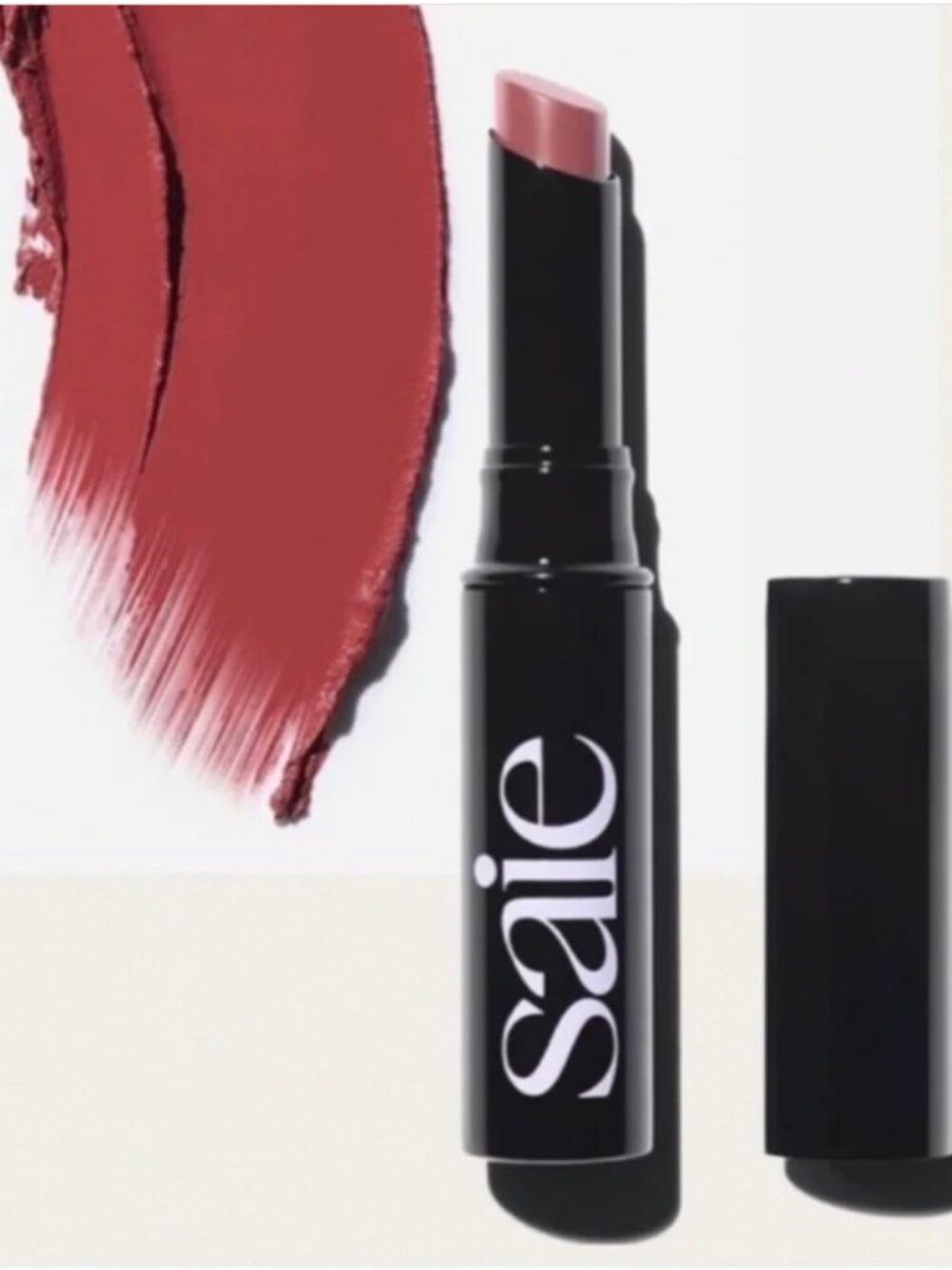 Saie Lip Blur matte blurring lipstick